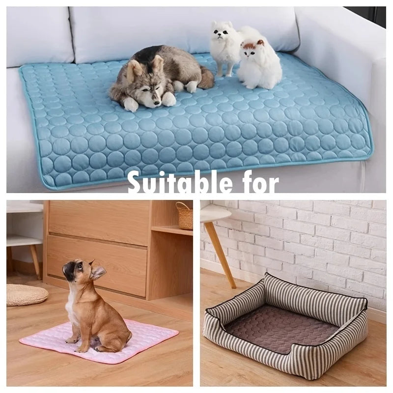 Dog Cooling Mat — Self-Cooling Pad for Dogs & Cats