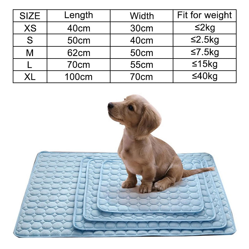 Pet Cooling Mat | Breathable Summer Pad for Dogs & Cats