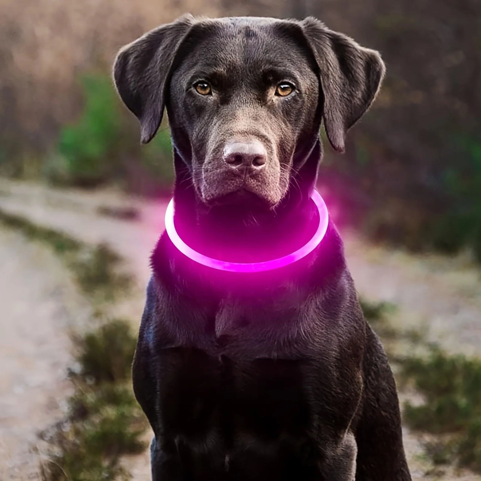 LED Dog Collar | USB Rechargeable | Safe Night Walks