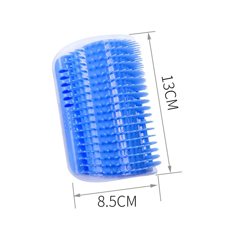 Cat Self Groomer Corner Brush | Massage & Hair Removal