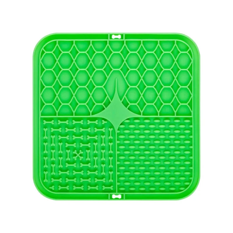Dog Lick Mat — Slow Feeder Silicone Pad for Dogs & Cats