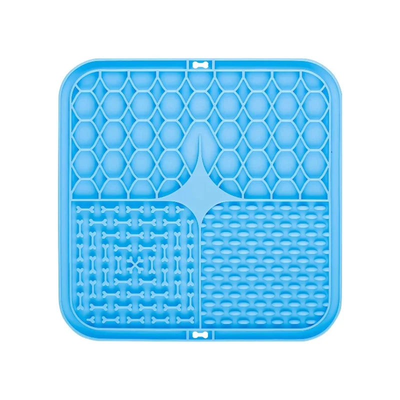 Dog Lick Mat — Slow Feeder Silicone Pad for Dogs & Cats