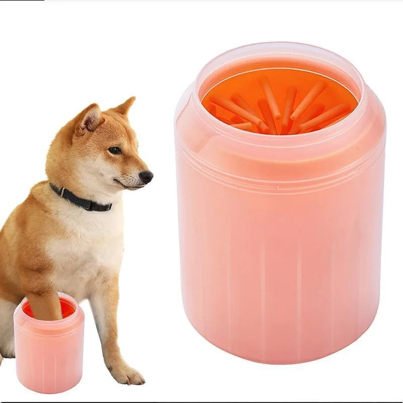 Dog Paw Cleaner Cup — Portable Soft Silicone Washer