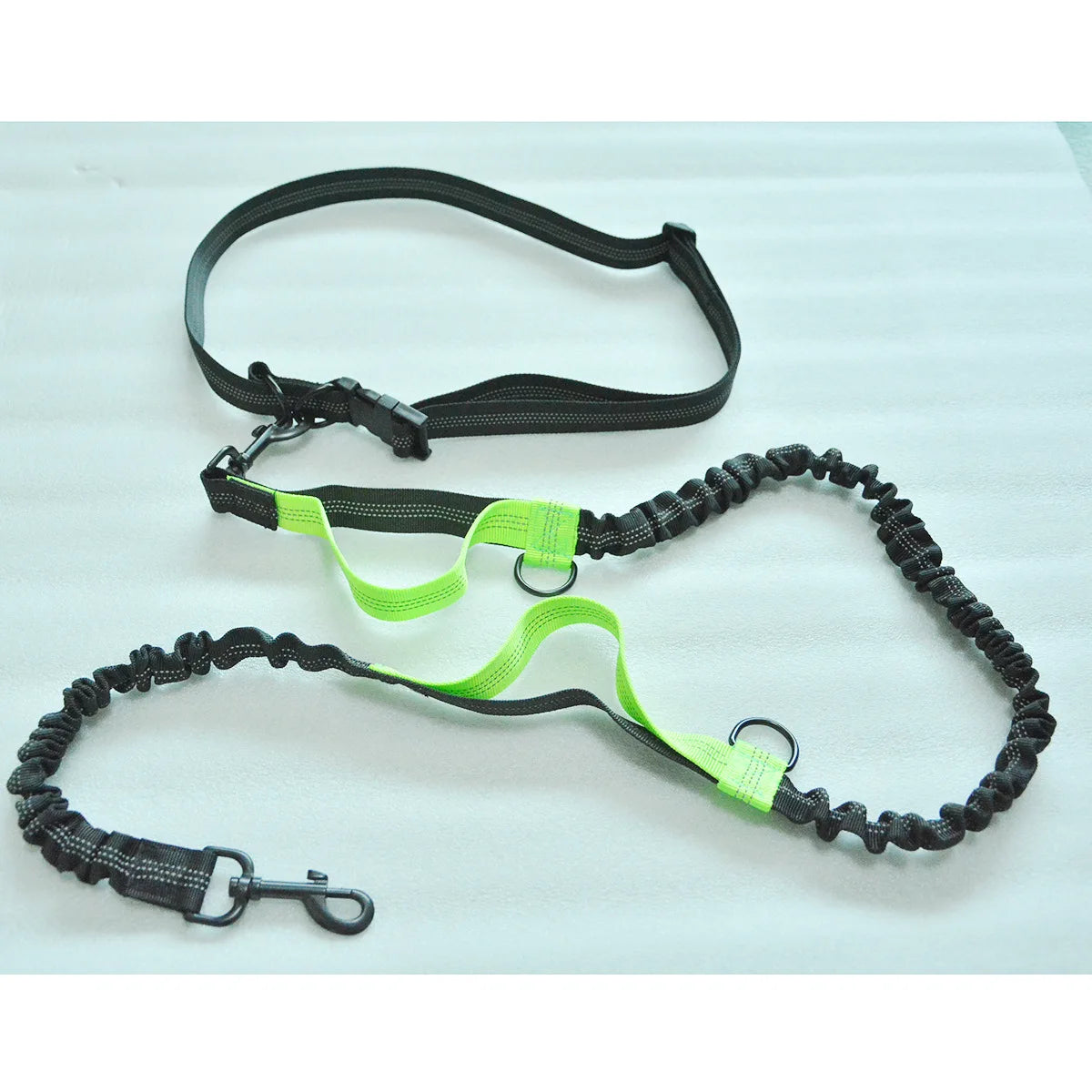 Hands-Free Elastic Dog Leash — Reflective & Retractable for Running