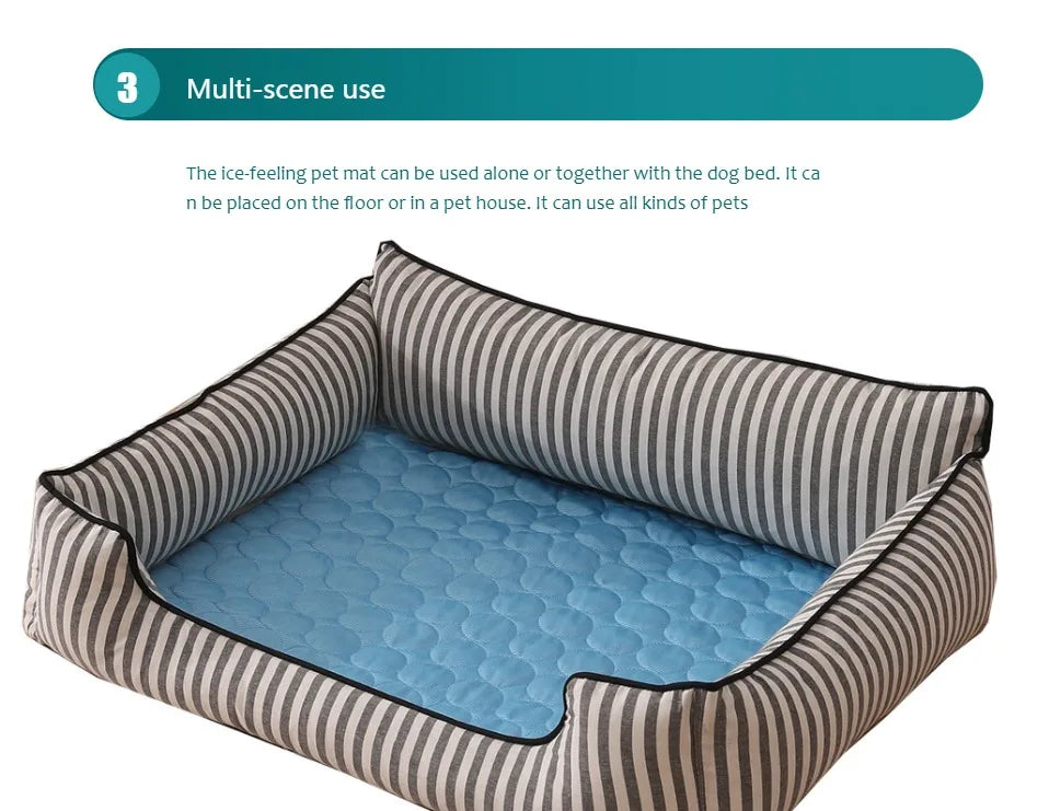 Dog Cooling Mat — Self-Cooling Pad for Dogs & Cats