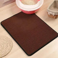 Double Layer Cat Litter Mat — Waterproof & Non-Slip for Litter Box