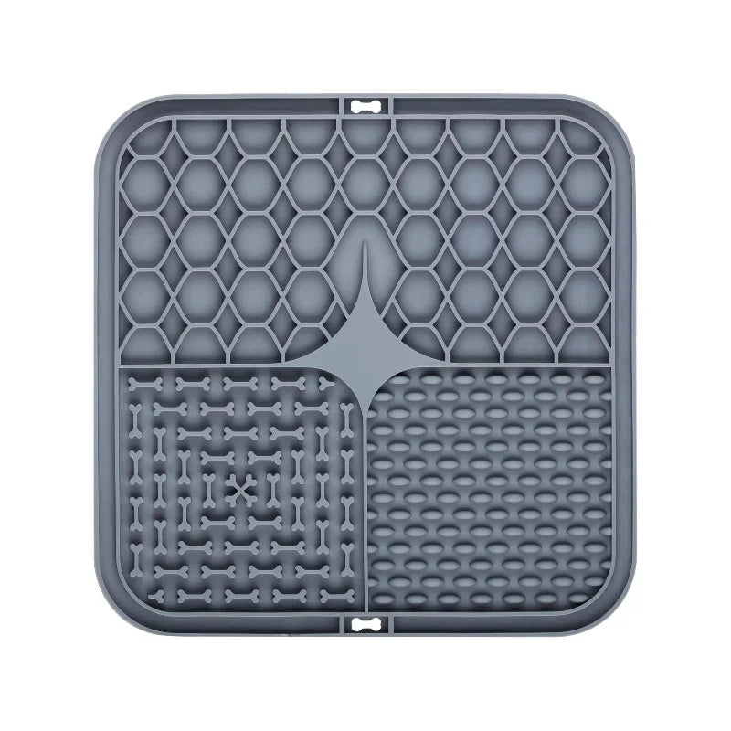 Dog Lick Mat — Slow Feeder Silicone Pad for Dogs & Cats