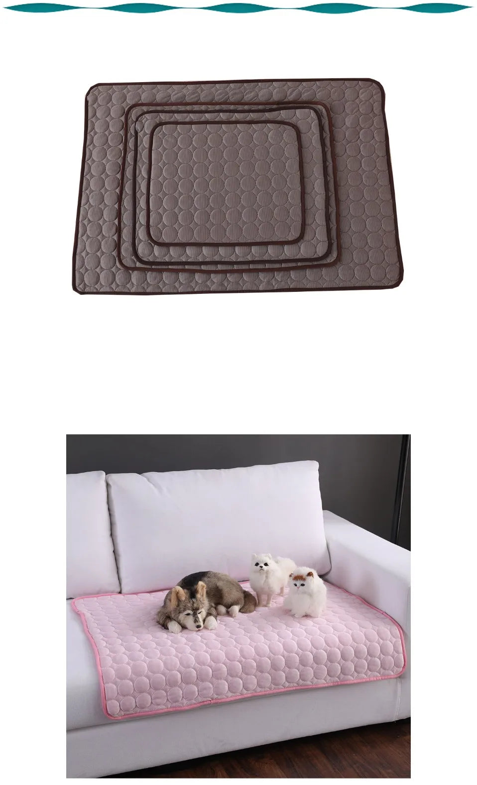 Dog Cooling Mat — Self-Cooling Pad for Dogs & Cats