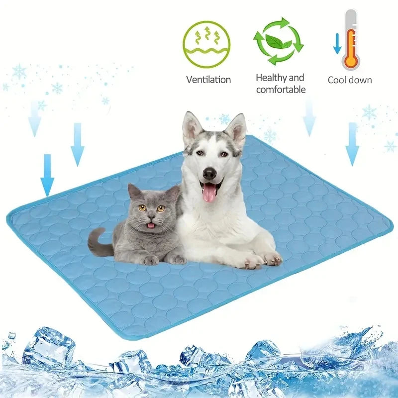 Dog Cooling Mat — Self-Cooling Pad for Dogs & Cats