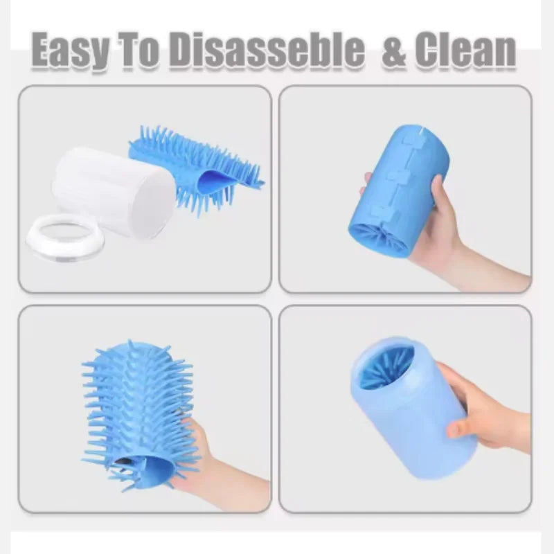 Dog Paw Cleaner Cup — Portable Soft Silicone Washer