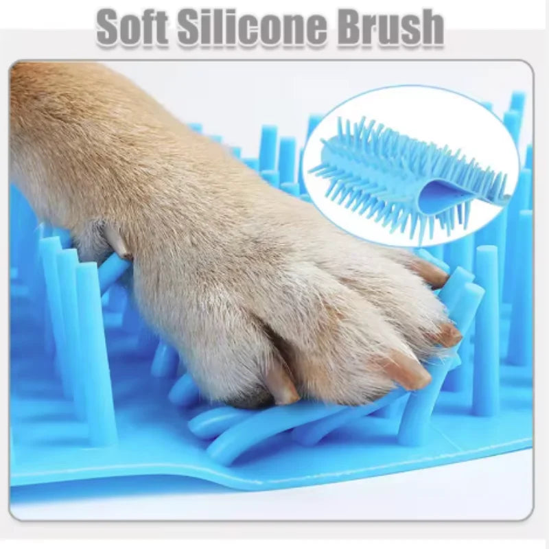 Dog Paw Cleaner Cup — Portable Soft Silicone Washer