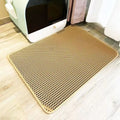 Premium Large Cat Litter Mat — 90x60CM Waterproof Double Layer