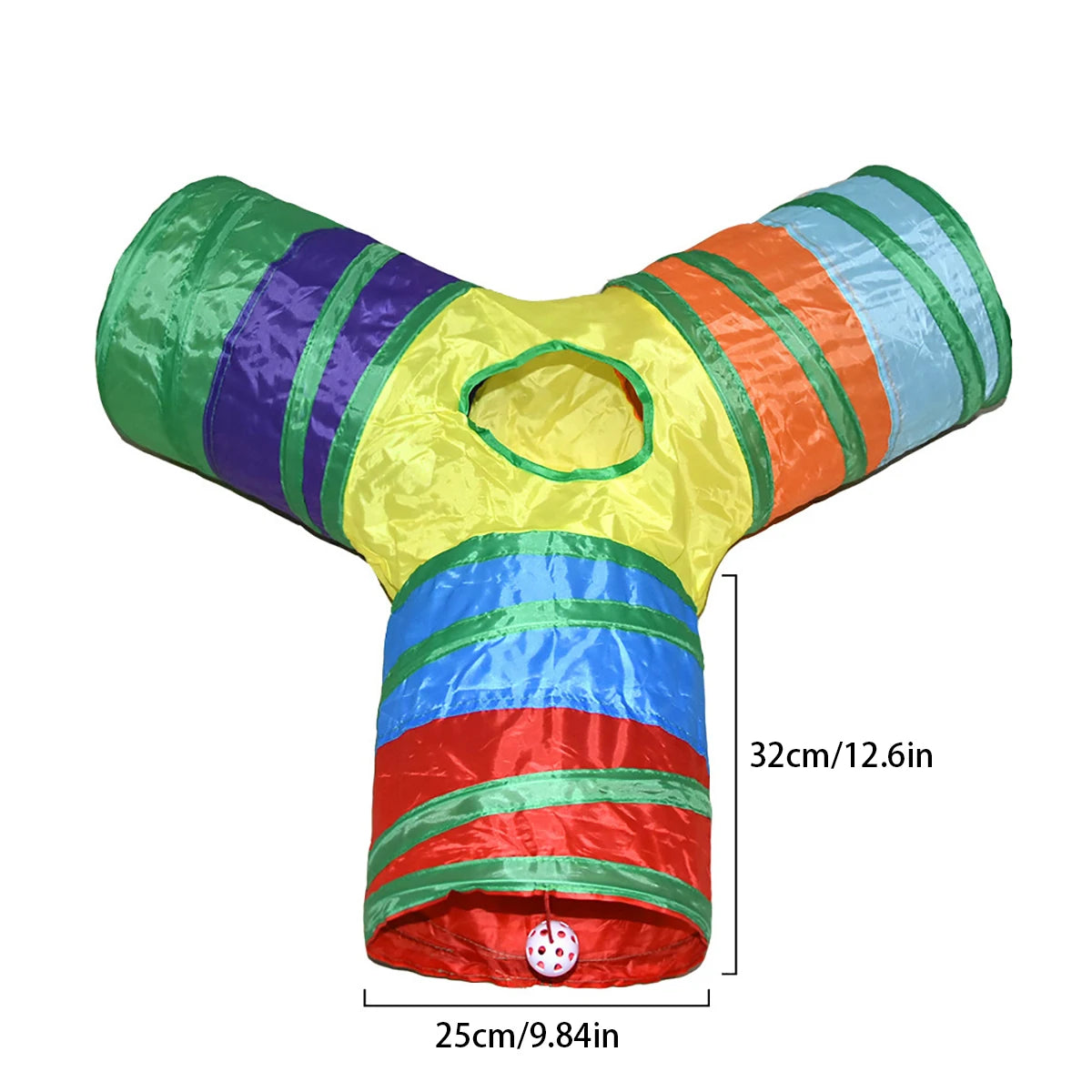 Collapsible Cat Tunnel Toy | Interactive Play Tube