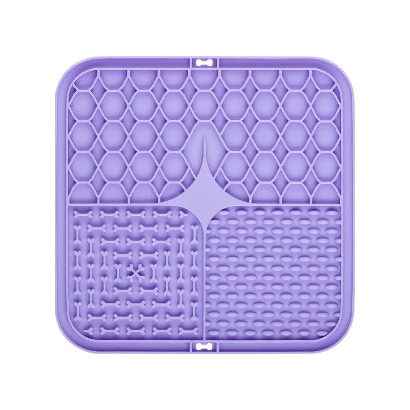 Dog Lick Mat — Slow Feeder Silicone Pad for Dogs & Cats