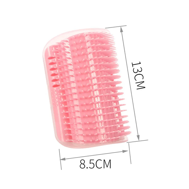 Cat Self Groomer Corner Brush | Massage & Hair Removal