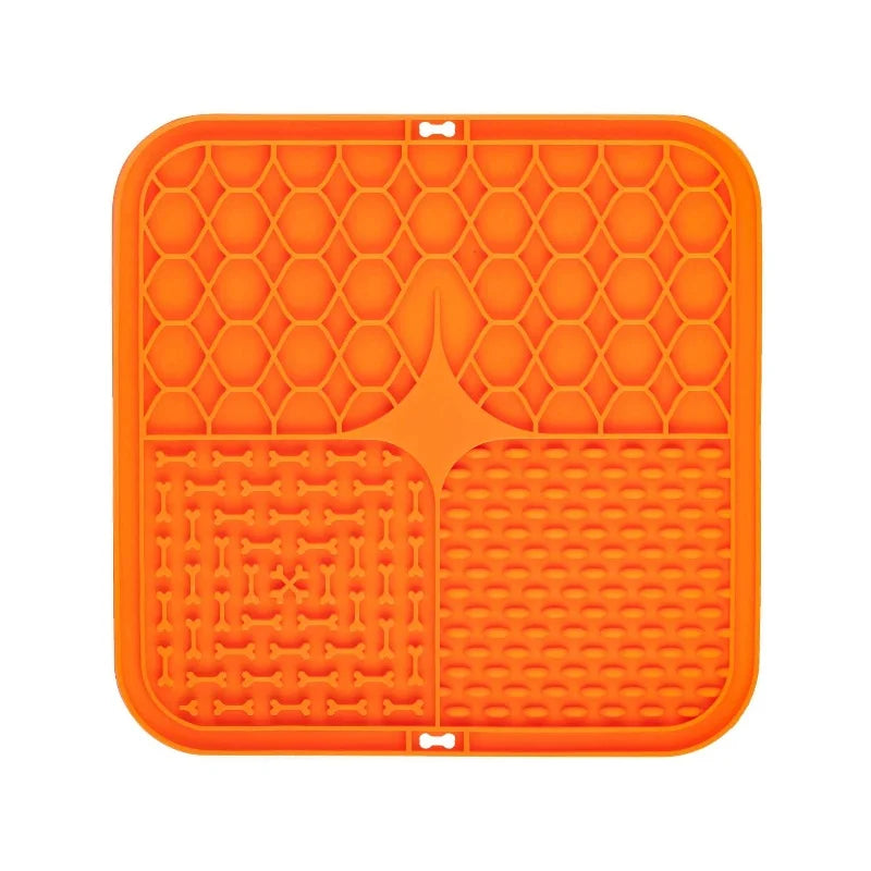 Dog Lick Mat — Slow Feeder Silicone Pad for Dogs & Cats