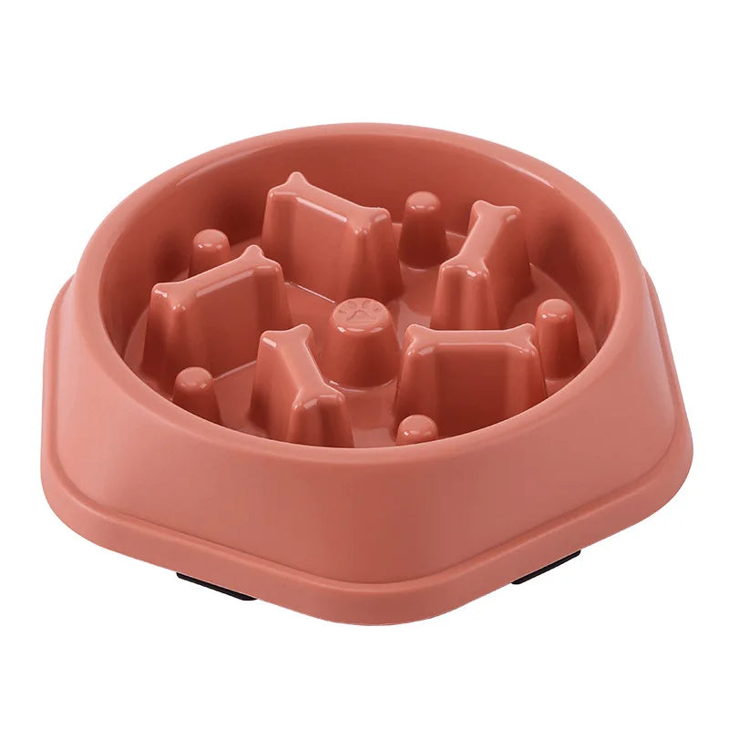 Slow Feeder Dog & Cat Bowl | Anti-Choke Puzzle Feeder
