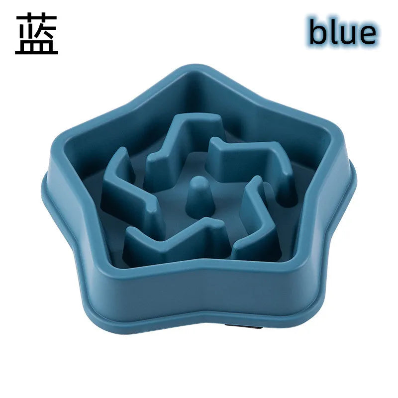 Slow Feeder Dog & Cat Bowl | Anti-Choke Puzzle Feeder