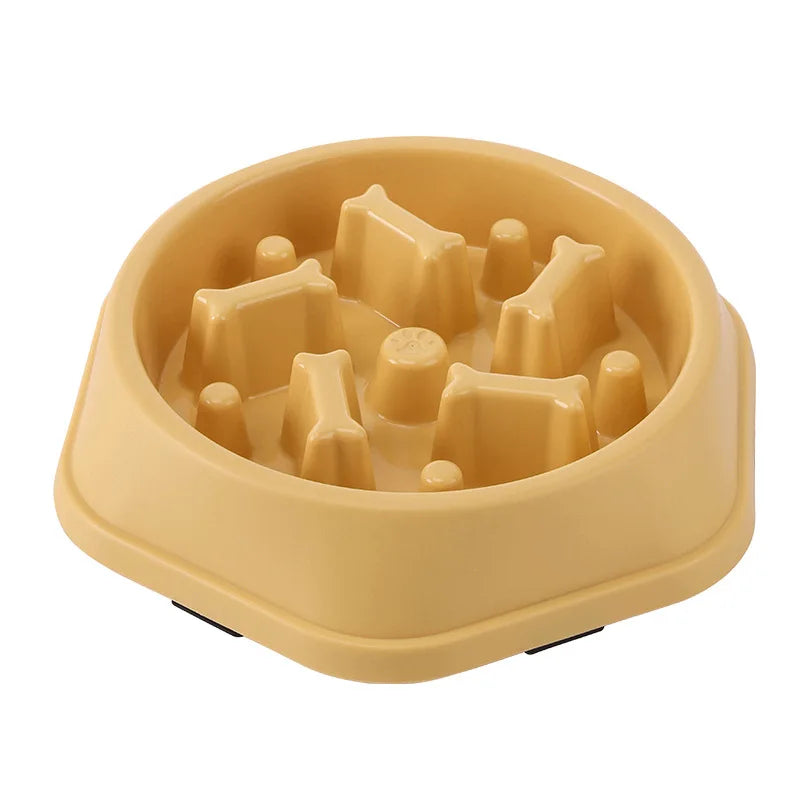 Slow Feeder Dog & Cat Bowl | Anti-Choke Puzzle Feeder