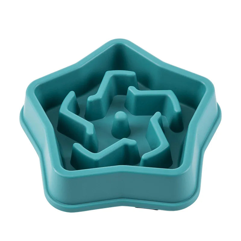 Slow Feeder Dog & Cat Bowl | Anti-Choke Puzzle Feeder