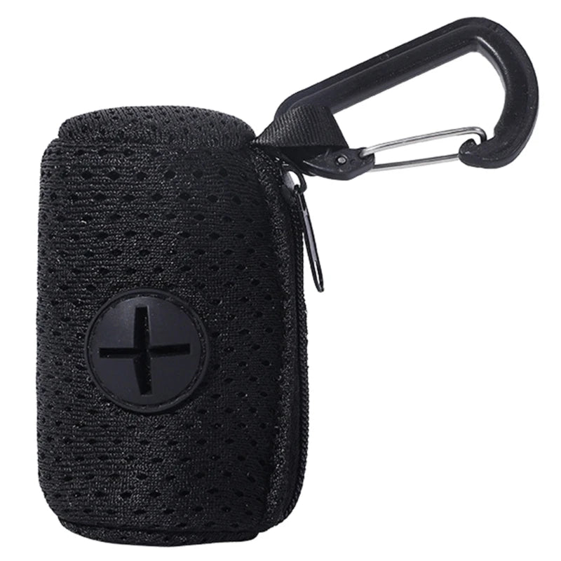 Dog Poop Bag Dispenser | Leak-Proof with Carabiner Clip