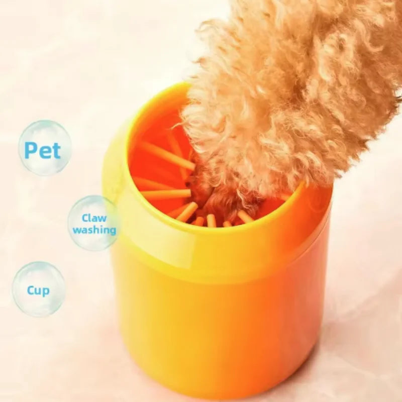 Dog Paw Cleaner Cup — Portable Soft Silicone Washer